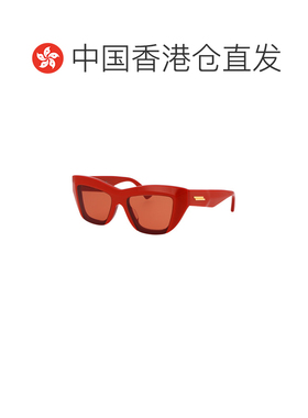 香港直邮BOTTEGA VENETA 女士眼镜 BV1218S004 AW2025 橙色