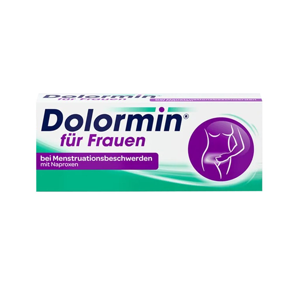 德国大药房Dolormin萘普生痛经片30粒姨妈头痛止痛 - 图0