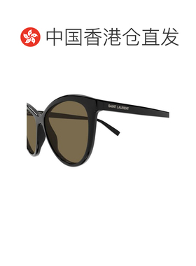 香港直邮Saint Laurent 圣罗兰 女士 BLACK-BLACK-BROWN 醋纤太阳