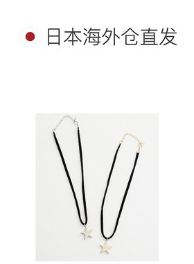 1h可退 日本直邮CONVERSE TOKYO 星星绒面颈链吊坠