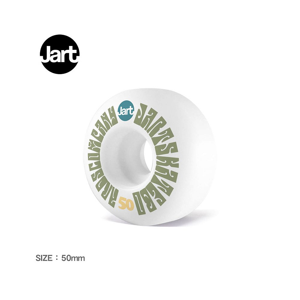 日本直邮JART 滑板轮 JART SKATEBOARDS WOODSTOCK 50mm 102A 轮 - 图0