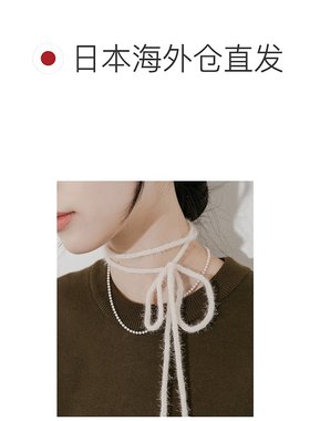 1h可退 日本直邮SMELLY 女士 闪粉羽毛纱线双层项链套装 SMA62PF0