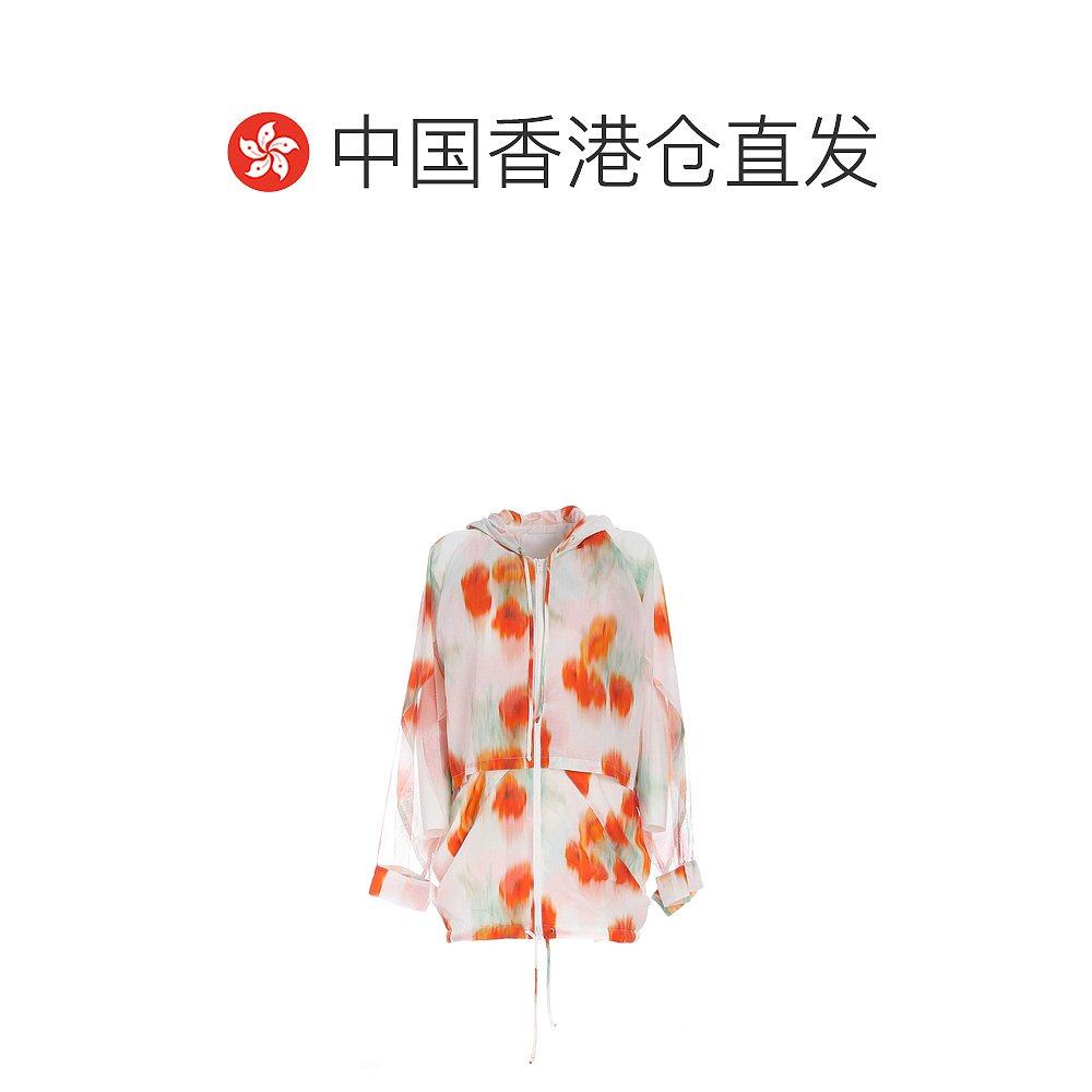 香港直邮KENZO 女士大衣 FB52WOU219G319 SS2021 白色 Tulip prin - 图1