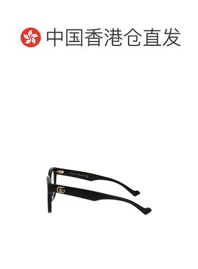 1h可退 香港直邮GUCCI 女士眼镜 GG0958O004 CO 黑色 GUCCI Eyegl