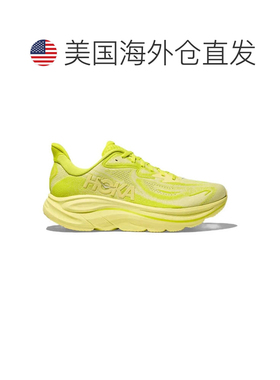 自营Men's Hoka One One Clifton 10 1162030-NSS Sneaker Yellow
