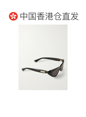 香港直邮BottegaVeneta葆蝶家BLACK-BLACK-GREY女士太阳镜