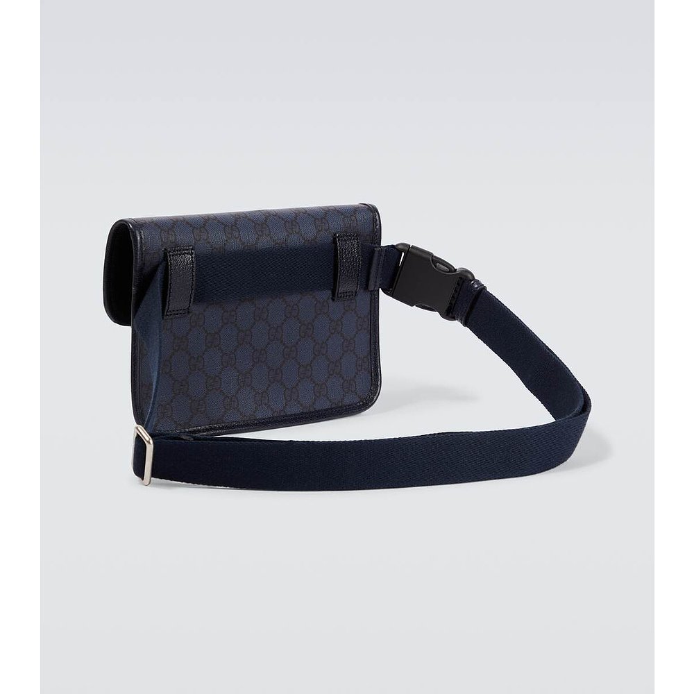 潮奢 Gucci男士Ophidia GG Small canvas belt bag腰包-图3