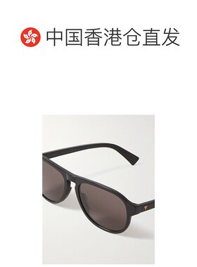 香港直邮Bottega Veneta 葆蝶家 男士 黑色飞行员太阳镜 BV1292S