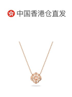 SWAROVSKI项链5642928施华洛世奇锁骨链水晶金色玫瑰金七夕礼物