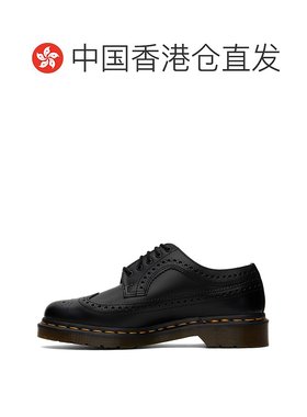 香港直邮潮奢 Dr. Martens 马丁大夫 男士 黑色 3989 布洛克鞋 22