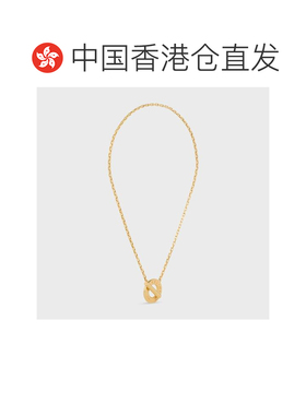 香港直邮CELINE 女士项链 B107I3F7435OR SS2026 黄色 圆盘项链