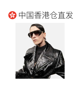 1h可退 香港直邮alaia 女士 鼻梁太阳眼镜 metal金属色 舒适时尚