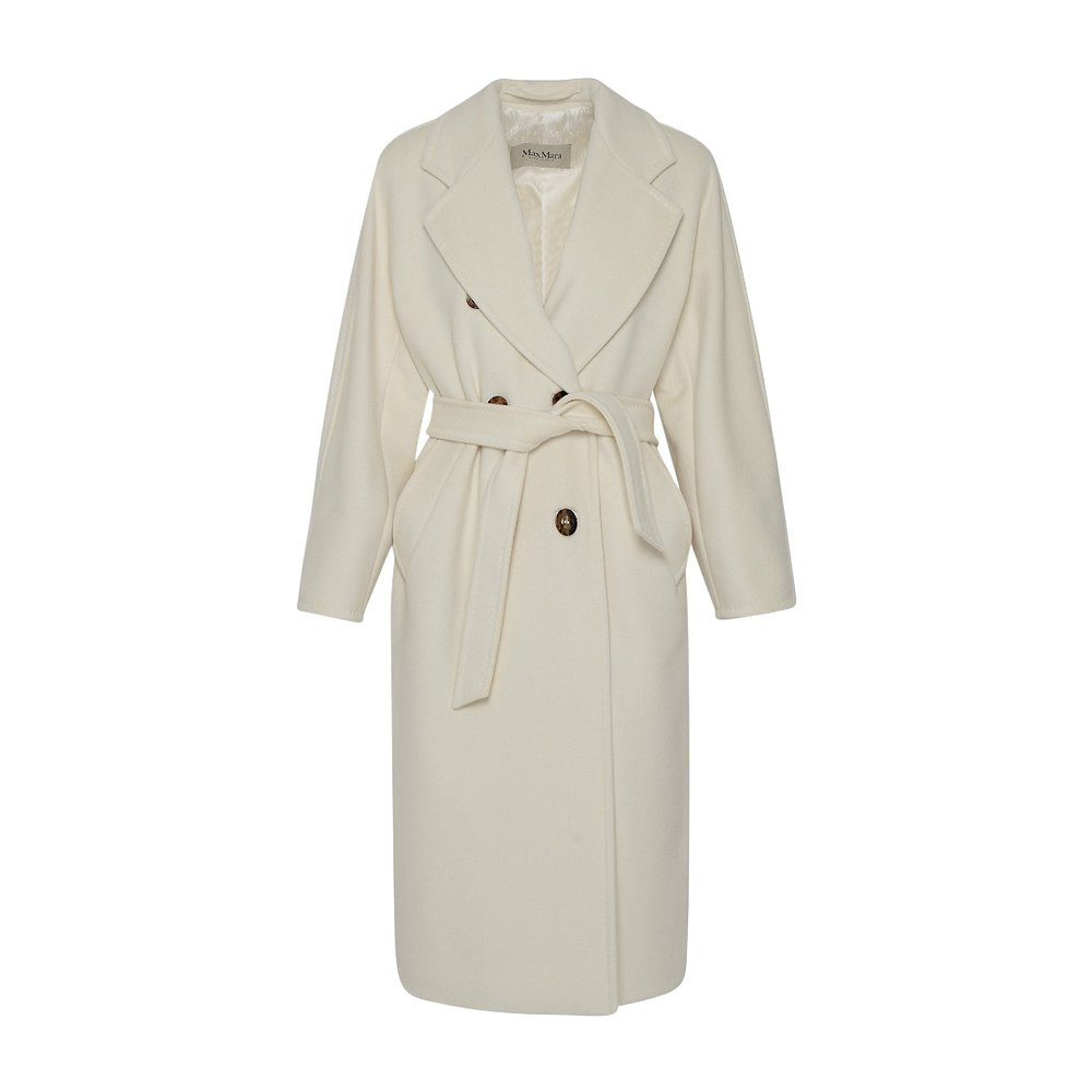 香港直邮Max Mara 双排扣羊毛大衣 101801021 - 图2
