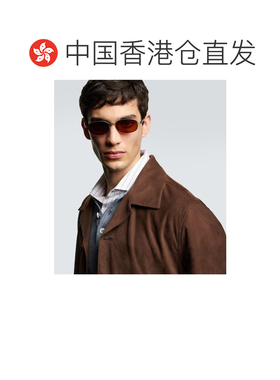 香港直邮Brunello Cucinelli 布内罗 古奇拉利 男士 椭圆形太阳眼