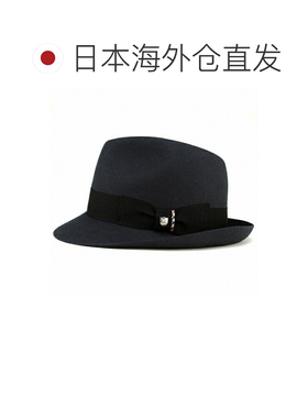 日本直邮DAKS 男士毛毡中折帽 Fedora 高级正装礼帽 炭灰色 尺寸