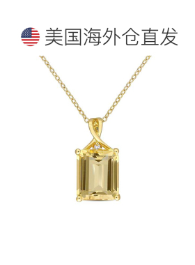 自营mimi & maxmimi & max6 3/5 CT TGW 八角黄水晶和白色托