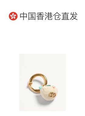 香港直邮VALENTINO 男士吊坠 YJ0AL6VQYL05 CO 黄色 猫款耳环