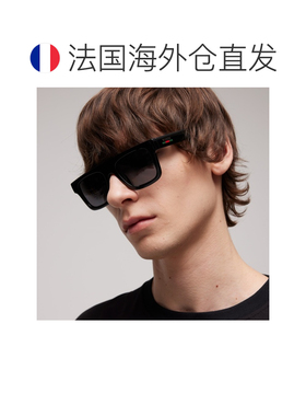 自营欧洲直邮GUCCI古驰 Generation男女同款黑色方形太阳镜