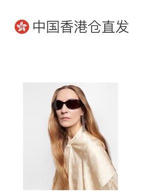 1h可退 香港直邮Balenciaga 巴黎世家 女士 椭圆形太阳眼镜