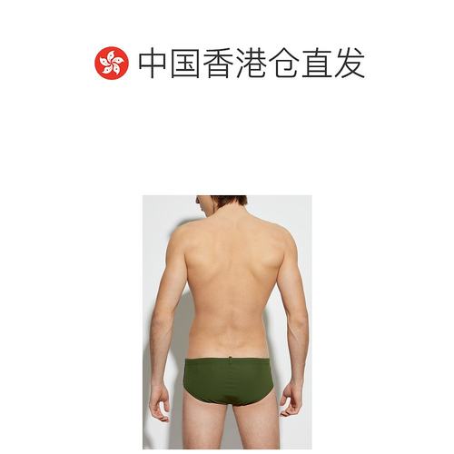 香港直邮DSQUARED2 男士泳装 D7B4560500302 SS2025 绿色 Swim br - 图1