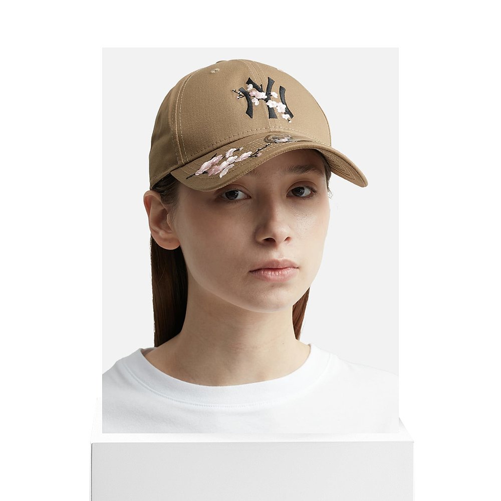 香港直邮潮奢 New Era女士New York Yankees 940 SAKURA棒球帽-图3