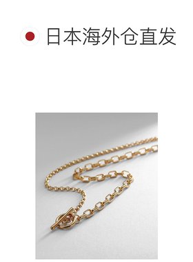 1h可退 日本直邮COCOSHNIK 女士 混搭链条吊坠项链 767-31260-999