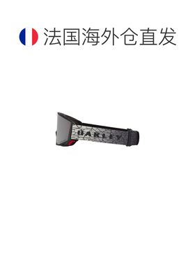 自营欧洲直邮Oakley Flow Scape黑色/冰色树脂防雾滑雪镜男女通用