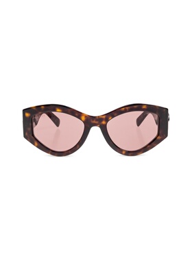 GUCCI 女士眼镜 840002J07402323 AW2025 棕色 SUNGLASSES WITH O
