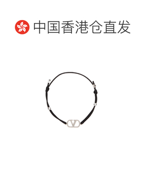 香港直邮VALENTINO 男士项链 YJ0X85KAZ0NO AW2025 黑色 Vlogo手