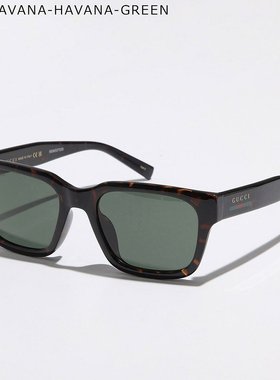 日本直邮GUCCI 古驰 太阳镜 GG1857SK 男士方形全框徽标眼镜 颜色