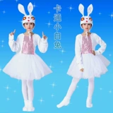 Детский костюм для раннего возраста, кролик, белый кролик