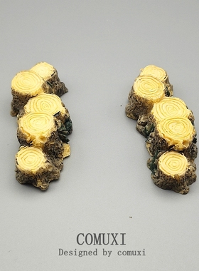 仿真树桩桌面盆栽树脂