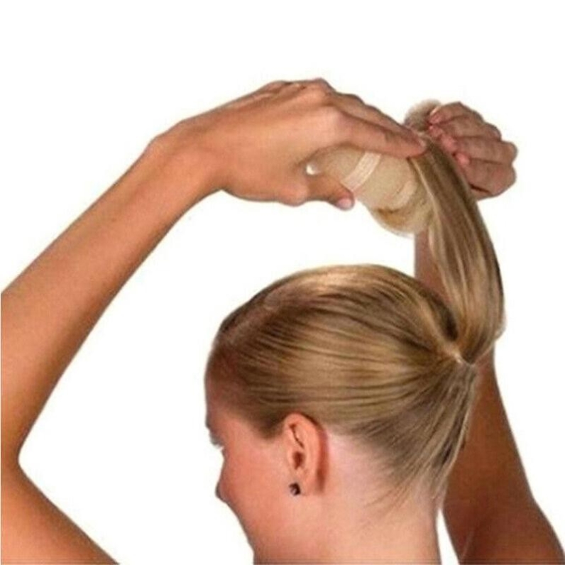 1pcs Long Buckle Nylon Hair Tie Nylon Headband Elastic Polye - 图2