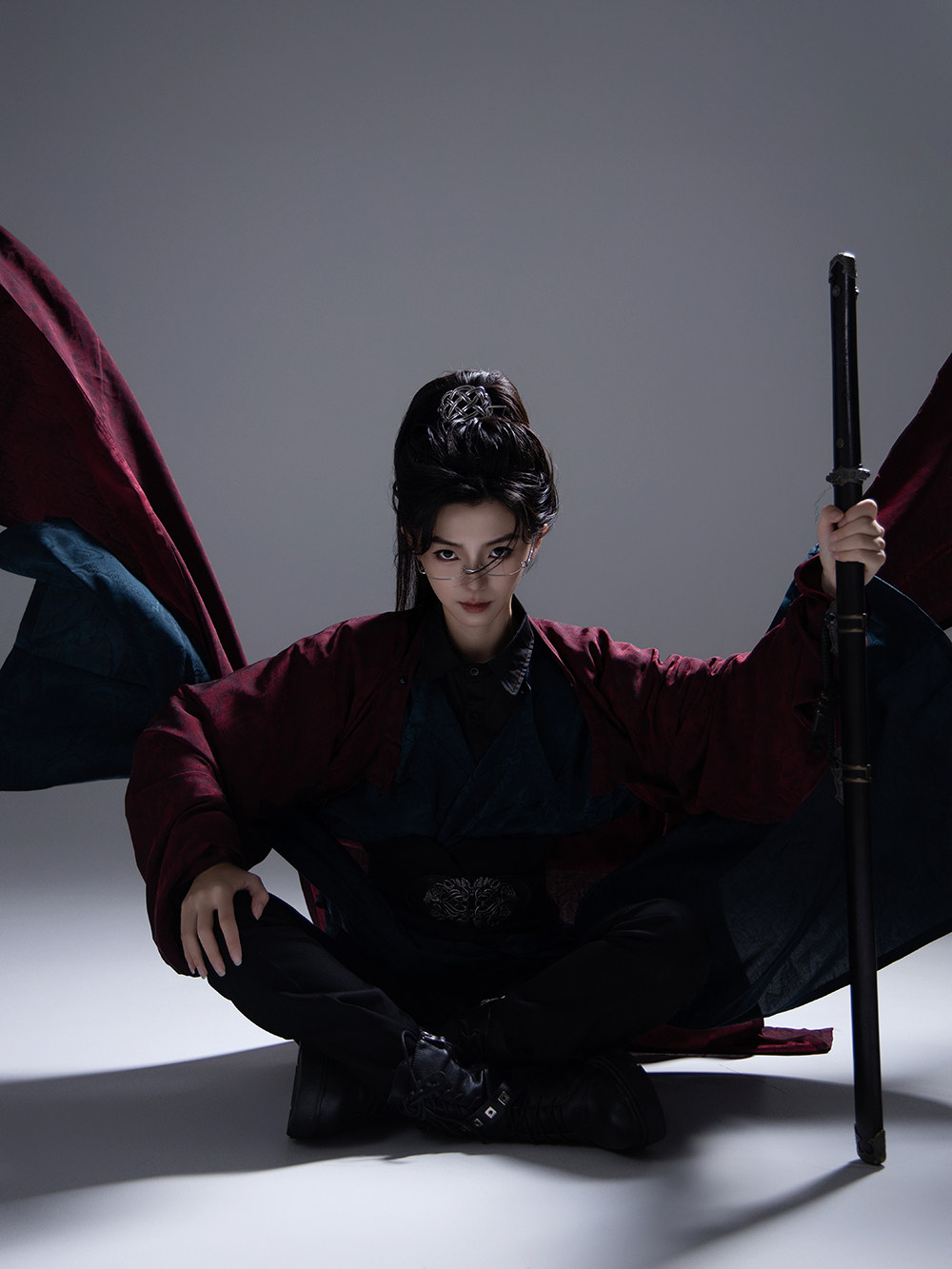 菜狗潋少侠联名唐圆领复原款等云来【墨翠】【赤岭】正品原创汉服,淘宝优惠券,粉丝福利购,淘宝优惠卷