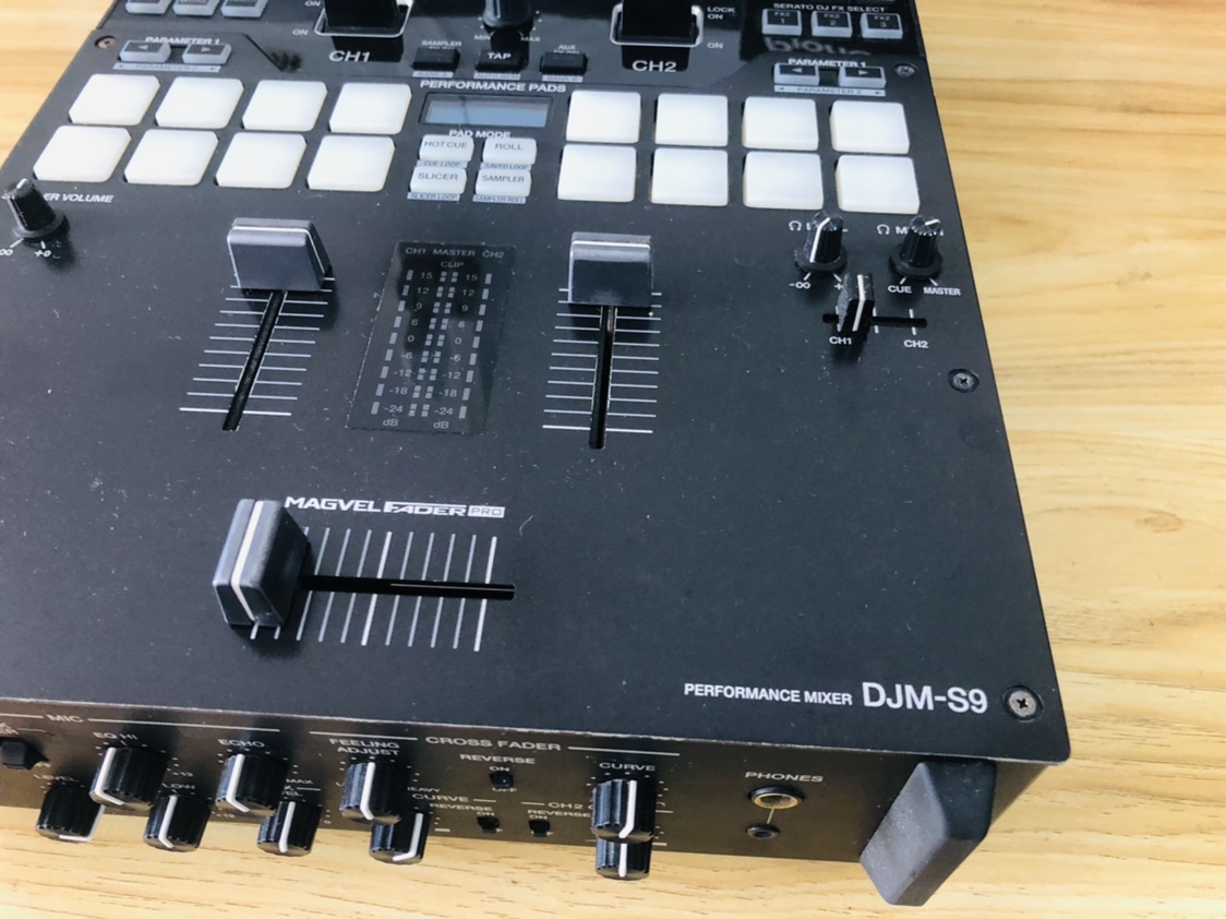 二手先锋djms9内置莱恩声卡可serato pro软件黑胶唱机搓碟混音台 - 图0