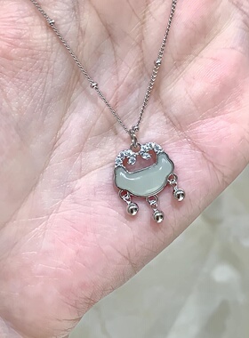 kcooou原创「如意平安锁」项链