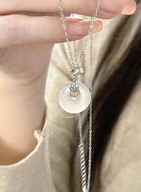 kcooou原创「福运平安扣」项链