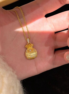 kcooou原创「招财福袋」项链