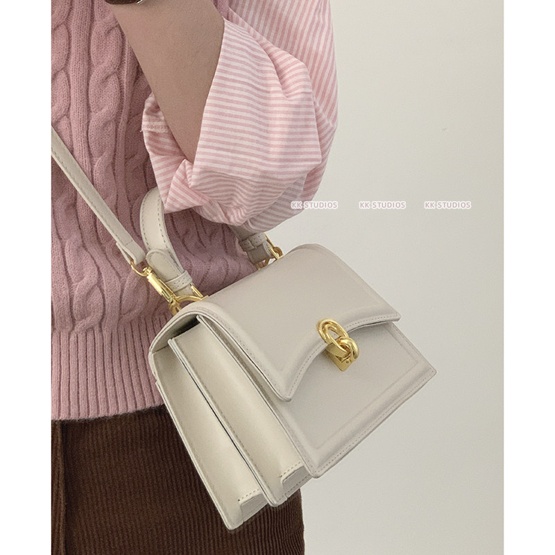 小众粉色手提包包女2023新款潮春夏韩国小方包百搭ins单肩斜挎包,淘宝优惠券,粉丝福利购,淘宝优惠卷