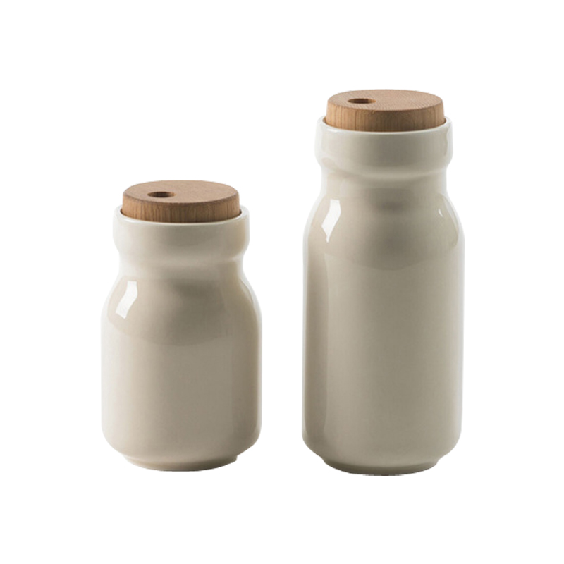韩国直邮 tackaon陶瓷调料瓶调味瓶收纳盒 简约调味罐盐罐佐料瓶 - 图3