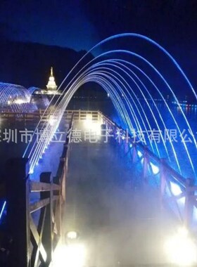 大小型音乐喷泉全套设备厂家户外广场旱地水池波光跳泉水景制作