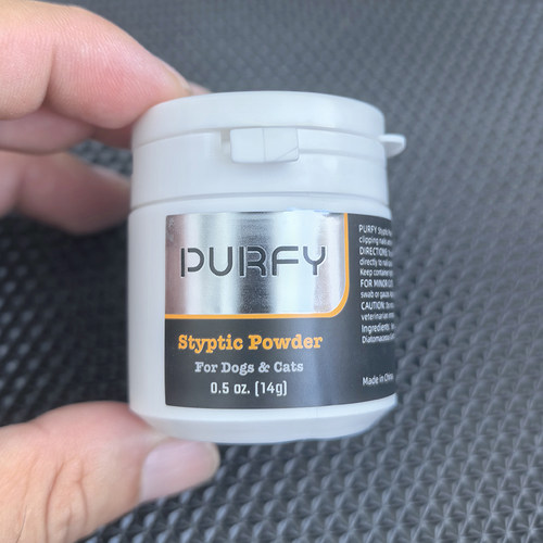 神宝PURFY宠物猫狗专用剪指甲断甲止血粉14g消炎止痛杀菌止血药 - 图0