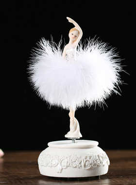 芭蕾跳舞娃娃妇女节毕业音乐盒