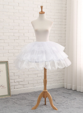 lolita暴力大号鱼骨裙撑日常花嫁