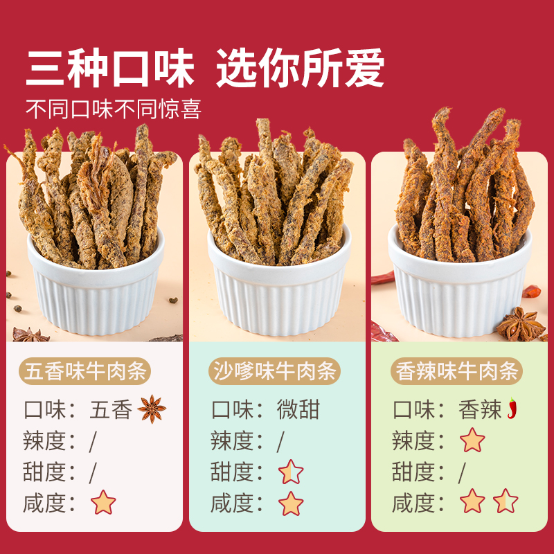 五香牛肉条孕妇手撕牛肉干辣味零食熟食肉食类休闲食品官方旗舰店,淘宝优惠券,粉丝福利购,淘宝优惠卷