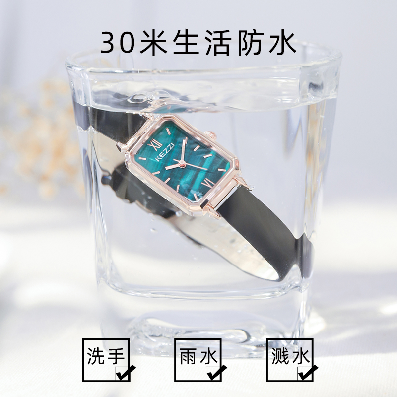 kezzi女款高级感简约气质复古手表 珂紫国产腕表