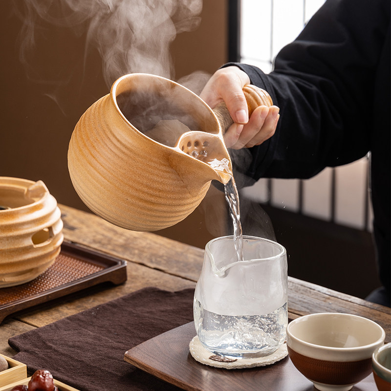 原矿陶土罐罐壶可干烧围炉煮奶茶壶家用烤温奶茶炖梨煲汤粥罐茶壶,淘宝优惠券,粉丝福利购,淘宝优惠卷