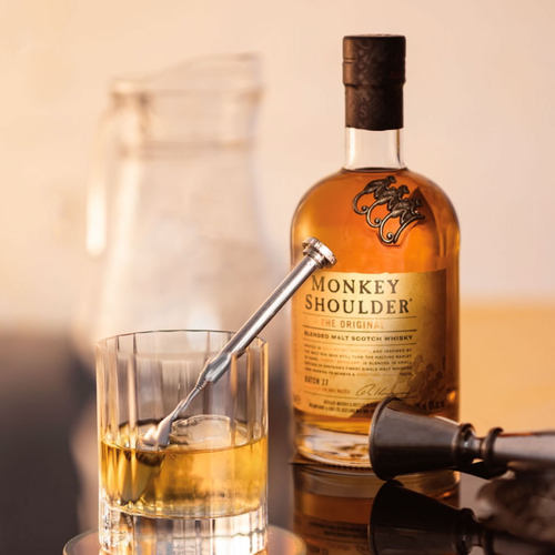 【官方】三只猴子调配麦芽苏格兰威士忌洋酒500ml双支套装 - 图1