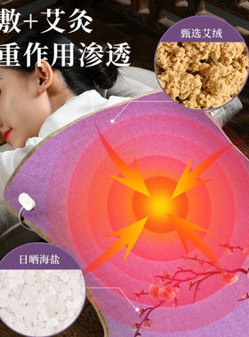康草堂肩颈盐袋热敷包电加热盐袋子理疗袋艾灸包电热敷袋后背肩部