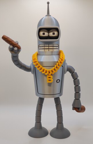 飞出个未来 动画 弗莱 与 班德 手办 Futurama Fry & Bender 现货 - 图2